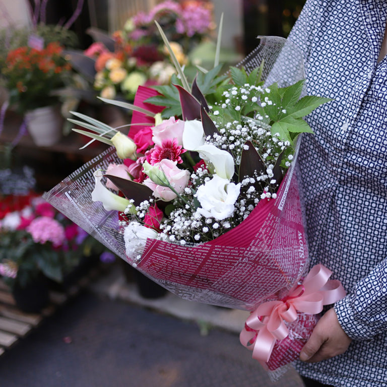 結婚記念日の花束 Sサイズ | 京都四条烏丸・新町通のお花屋さん - リーフガーデン